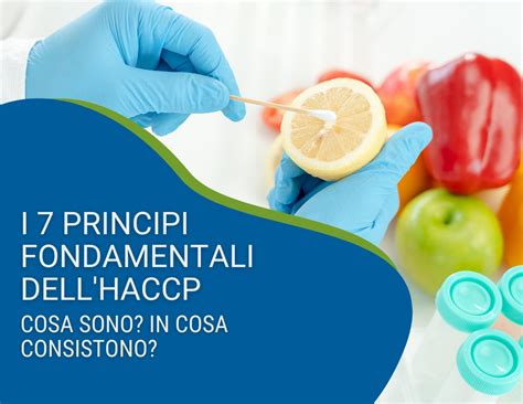 7 Principi HACCP Cosa Sono E In Cosa Consistono