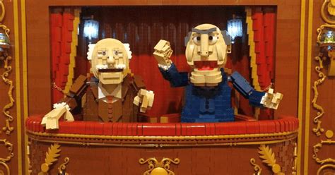 Everyones Favorite Heckling Duo Statler And Waldorf From The Muppet