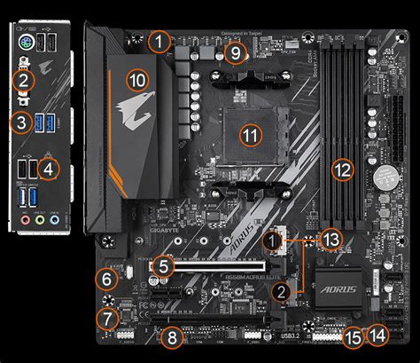 B550M AORUS ELITE (Rev. 1.3) - Kluczowe cechy | Płyty główne GIGABYTE