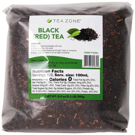 Tea Zone Black Tea Leaves Or Red Tea Case Coffee Shop Supplies