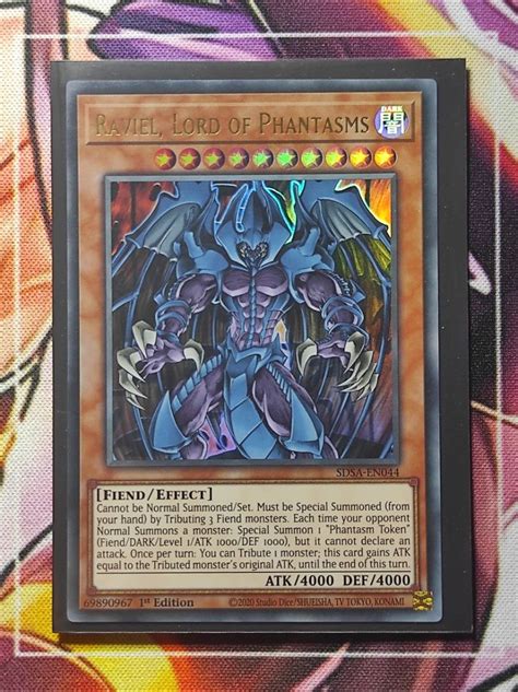 Sacred Beasts Uria Hamon Raviel Sdsa En Ultra Rare Yu Gi