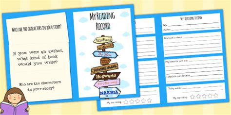 Reading Record Booklet Teacher Made