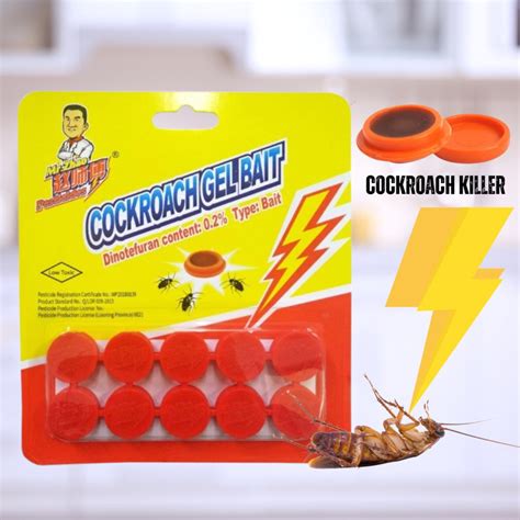 Mr Zhao Cockroach Gel Bait Cockroach Killer Pieces Pack Shopee