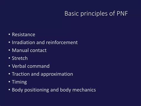 Proprioceptive Neuromuscular Facilitation Ppt