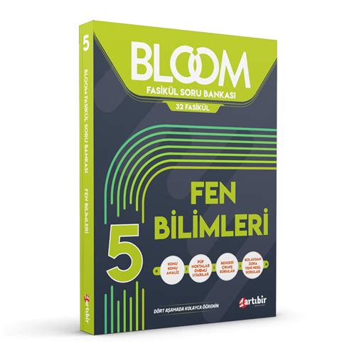 5 Sınıf FEN BİLİMLERİ BLOOM 32 Fasikül Soru Bankası KOLAYDAN ZORA YENİ