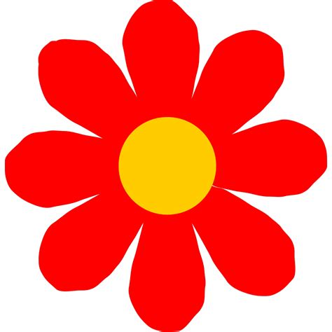 Red Flower PNG, SVG Clip art for Web - Download Clip Art, PNG Icon Arts