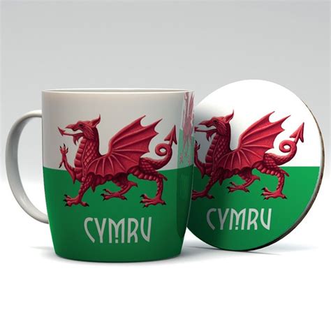 Welsh Mug And Coaster Set The T Wholesaler