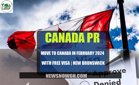 Canada Pr Move To Canada In February With Free Visa Pr