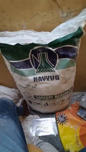 Navyug Sodium Benzoate Bag 35kg At Rs 75 Kg In New Delhi ID