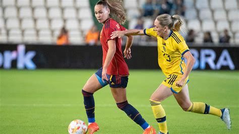 Selección femenina de fútbol Resumen del España 1 1 Suecia