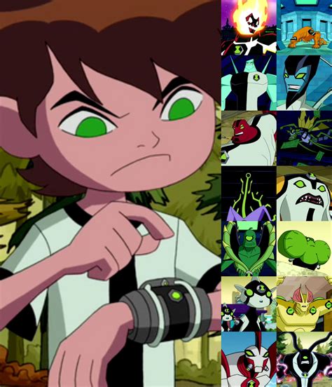 Ben 10 Omniverse Transformations Young Version By Dckakarott On