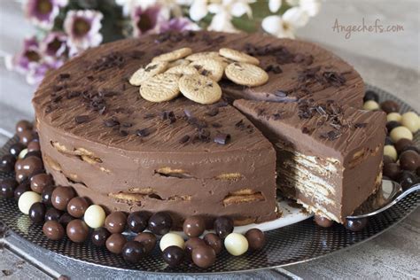 Tarta De Galletas Chocolate Y Caf Angechefs