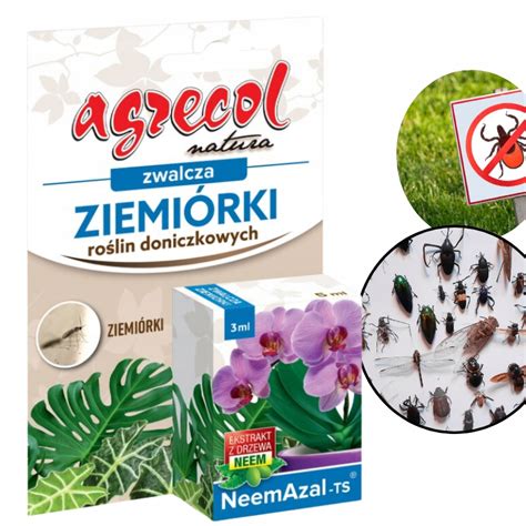 AGRECOL środek OWADOBÓJCZY na ziemiórki mączliki NeemAzal T S 3 ml