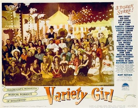 Variety Girl Paramount 1947 Directed By George Marshall Starring