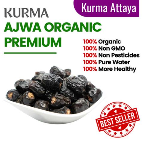 Jual Fresh Kurma Ajwa Madinah Organic Premium Lebih Empuk Castle