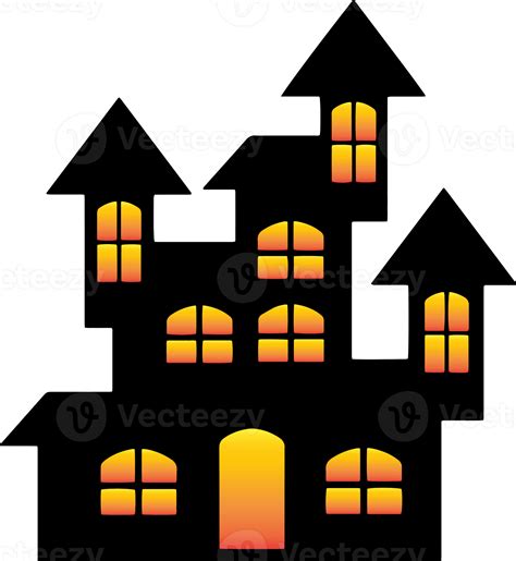 Castle Halloween Silhouette 12521141 PNG