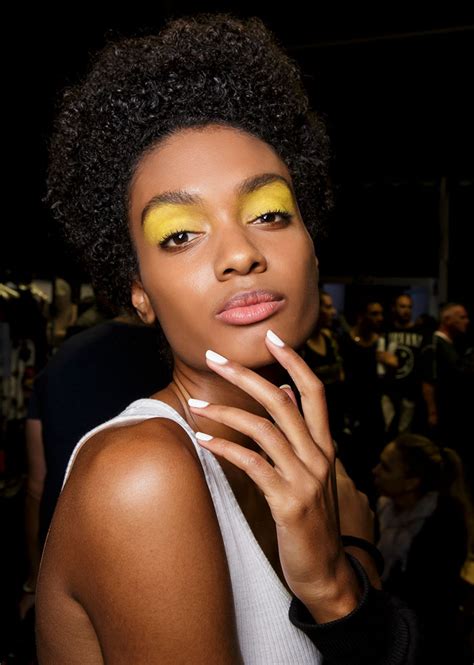 Yellow Makeup Inspiration for Brown Skin | StyleCaster