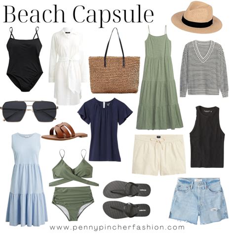 Minimal Wardrobe Capsule Vacation Capsule Penny Pincher Fashion Capsule Wardrobe Casual