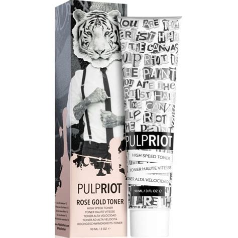 Pulp Riot Semi Permanent Cruelty Free Vegan Hair Dye Toner Rose