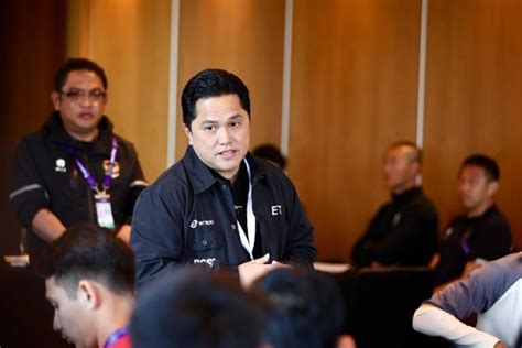 Bertemu KNVB Erick Thohir Bahas Soal Kerjasama Hingga Laga Uji Coba