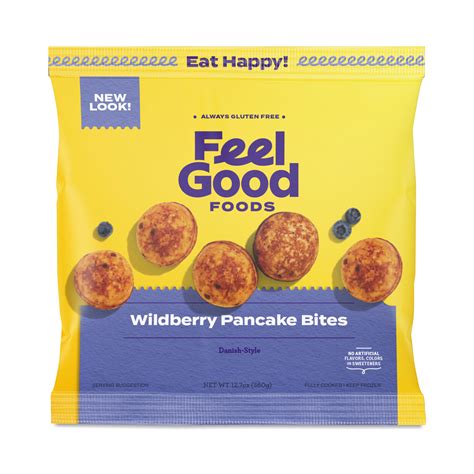 Feel Good Foods Gluten-Free Pancake Balls, Wildberry | Thrive Market