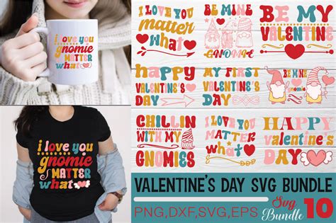 Valentines Day Svg Bundle Graphic By Dollarsmart · Creative Fabrica