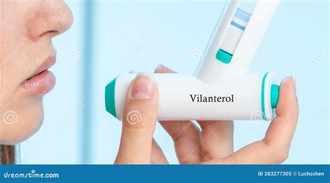 Vilanterol Medical Inhalation Stock Image - Image of combination ...