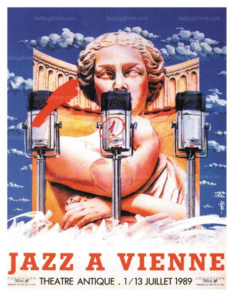 Jazz Vienne Du Juin Au Juillet Retour Sur Ans D Affiches