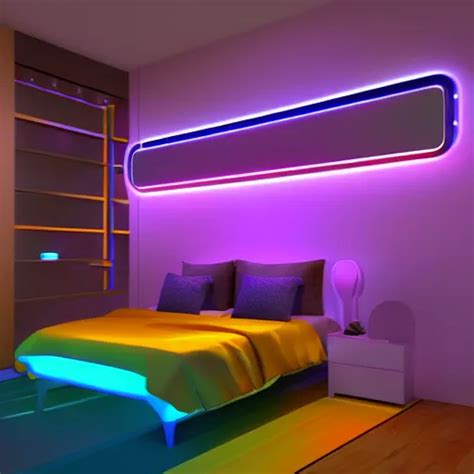 Govee Led Strip Lighting In Room Scene Colourful 8 Stable Diffusion