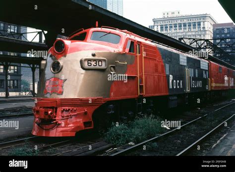 Rock Island Emd E7 Locomotive Stock Photo Alamy