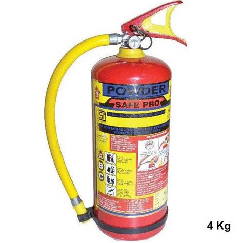 Safe Pro Mild Steel Bc Dry Powder Fire Extinguisher At Rs In Hyderabad