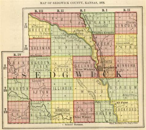 Sedgwick County, Kansas: Maps and Gazetteers