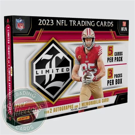 Comprar 2023 Panini Limited NFL Hobby Box SuperCollectors