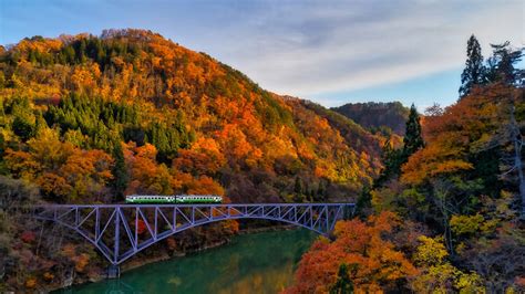 Tadami Train From Fukushima To Niigata Goes Through One Of Japan S Top