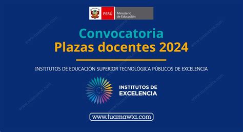 Proceso De Contratación Docente En Los Idex Del Minedu 2024 Tu Amawta