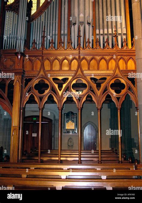 Cathedral organ St Patrick s Cathedral Melbourne Australia Stock Photo - Alamy