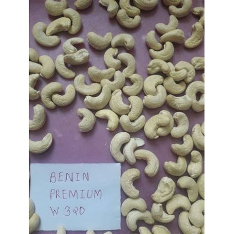 Natural Wholes White W320 Benin Premium Cashew Nuts Packaging Type