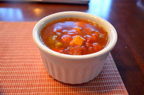 Homemade Campbells Vegetable Soup