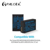 Palo Pcs Canon Lp E Fully Decoded Lithium Ion Battery Pack