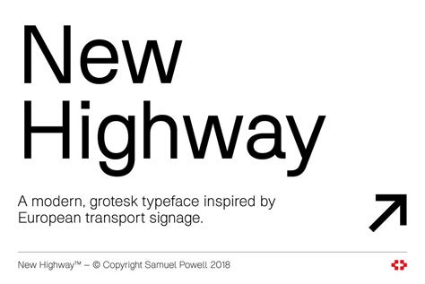 New Highway Font Youworkforthem