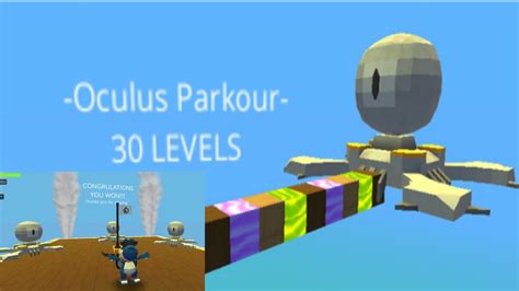 Kogama Parkour Oculus Parkour 30 Levels YouTube