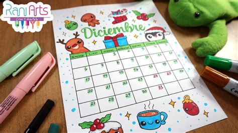 Calendario Diciembre Diy Bullet Journal Organizaci N December