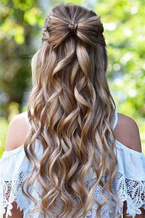 How To Do Half Up Half Down Prom Hairstyles Hair Pinterest Formal Prom And 50th