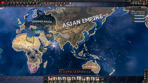 HOI4 Form ASIAN EMPIRE FORMABLE NATION MODS YouTube