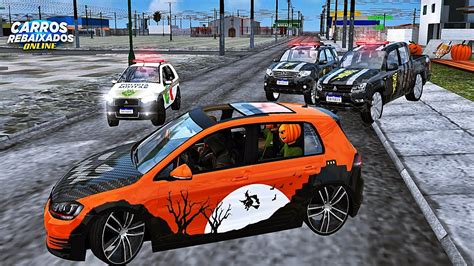 CARROS REBAIXADOS ONLINE PEGANDO PASSAGEIRO DE GOLF GTI DO HALLOWEEN