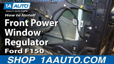 How To Replace Front Power Window Regulator 04 08 Ford F150 Youtube