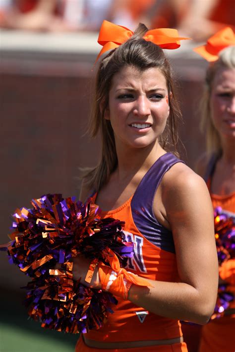 NFL and College Cheerleaders Photos: I Love the Clemson Cheerleaders