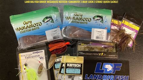 Land Big Fish Order Megabass Keitech Yamamoto Z Man Luck E Strike