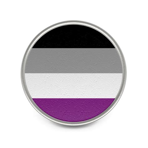 Asexual Pride Flag Pin Lgbtq Pride Ace Pride Asexuality Ace Etsy