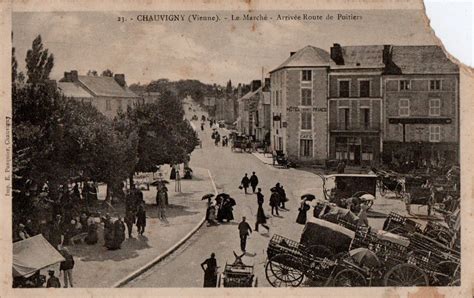 Photos Et Carte Postales Anciennes De Chauvigny Mairie De Chauvigny